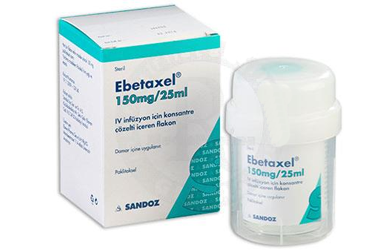 EBETAXEL 150MG/25 ML IV INF. ICIN KON.COZ.ICEREN FLAKON